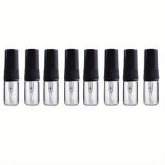 8pcs Portable Perfume Bottle Set Glass Spray Container Travel Atomizer