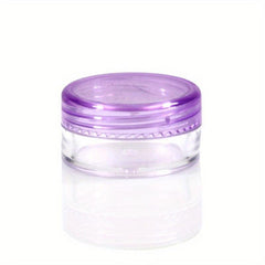 5pcs Small Round Sample Containers With Lids Cosmetic Jars