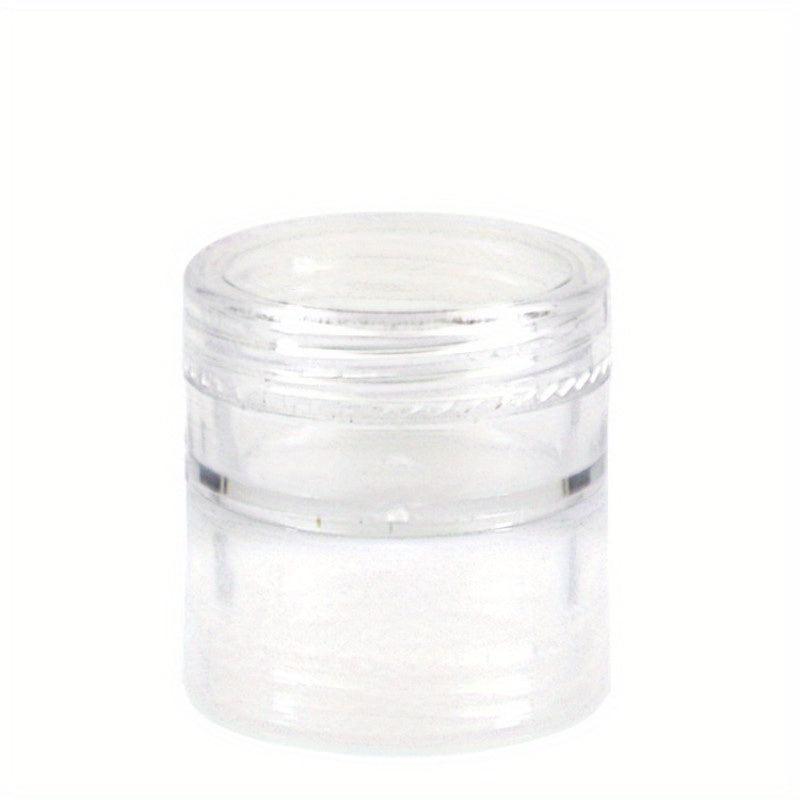 5pcs Small Round Sample Containers With Lids Cosmetic Jars