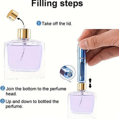 5ml Portable Perfume Refillable Bottle Travel Size Atomizer Dispenser
