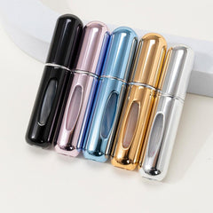 5 pcs Refillable Travel Perfume Spray Bottle Portable and Convenient