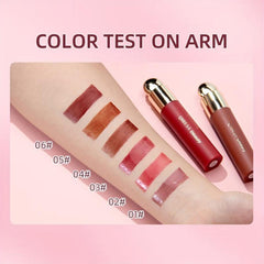 6 Colors Nourishing Lip Glaze Mirror Watery Lip Gloss