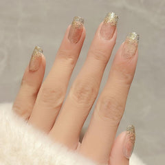 Blinged Out Square Press On Nails Kit