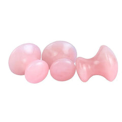 Mushroom Eye Massage Gua Sha Tool and Cold Eye Mask Set