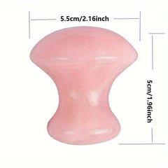 Mushroom Eye Massage Gua Sha Tool and Cold Eye Mask Set