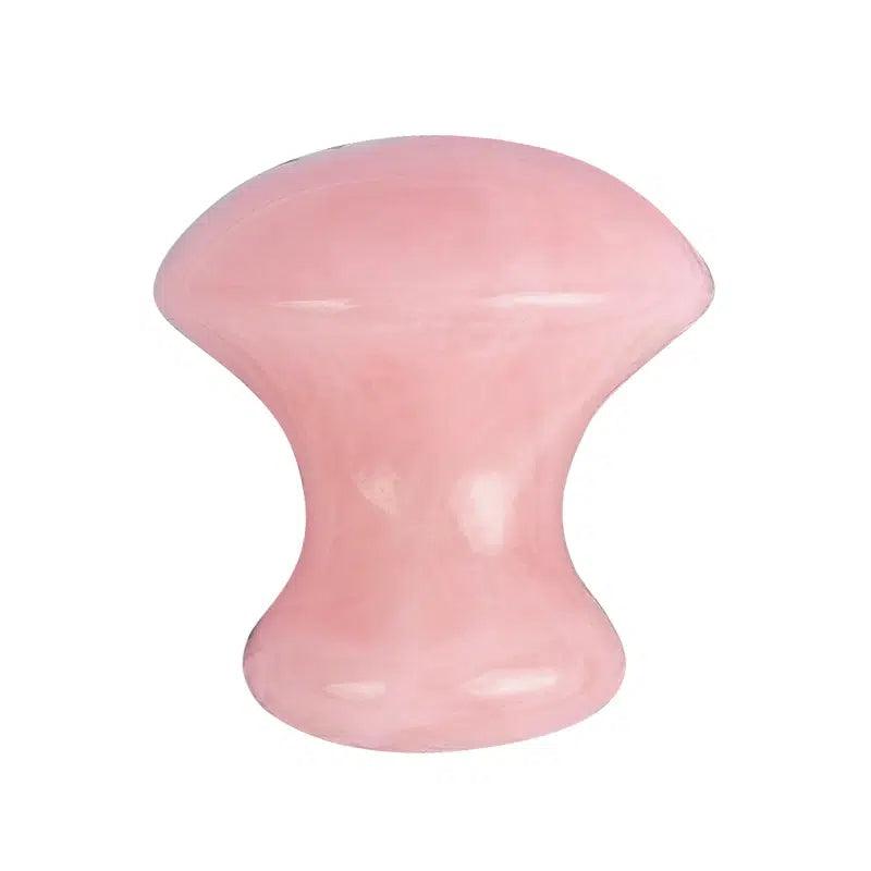 Mushroom Eye Massage Gua Sha Tool and Cold Eye Mask Set