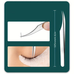 Lash Volume Tweezers for Eyelash Extension Isolation