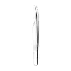 Lash Volume Tweezers for Eyelash Extension Isolation