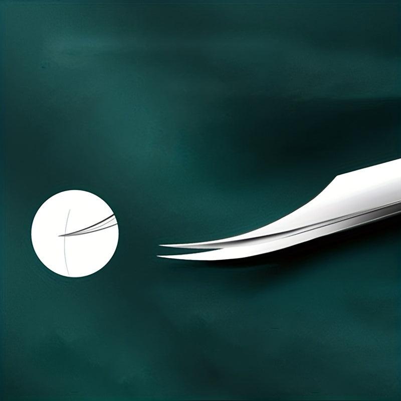 Lash Volume Tweezers for Eyelash Extension Isolation