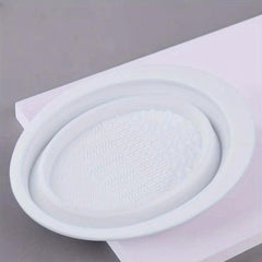 Silicone Makeup Brush Scrubber Cleaning Mat & Bowl