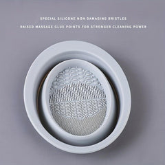 Silicone Makeup Brush Scrubber Cleaning Mat & Bowl