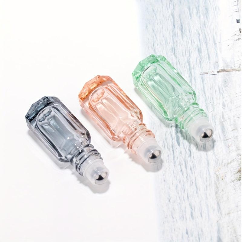 Colorful Glass Roller Bottles with Roller Ball 3ml