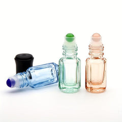 Colorful Glass Roller Bottles with Roller Ball 3ml