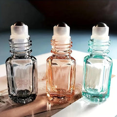 Colorful Glass Roller Bottles with Roller Ball 3ml