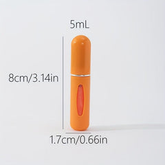 5ml Perfume Atomizer Portable Fine Mist Spray Leakproof Mini Travel Refillable