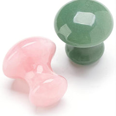 Rose Quartz & Green Aventurine Gua Sha Massage Tool