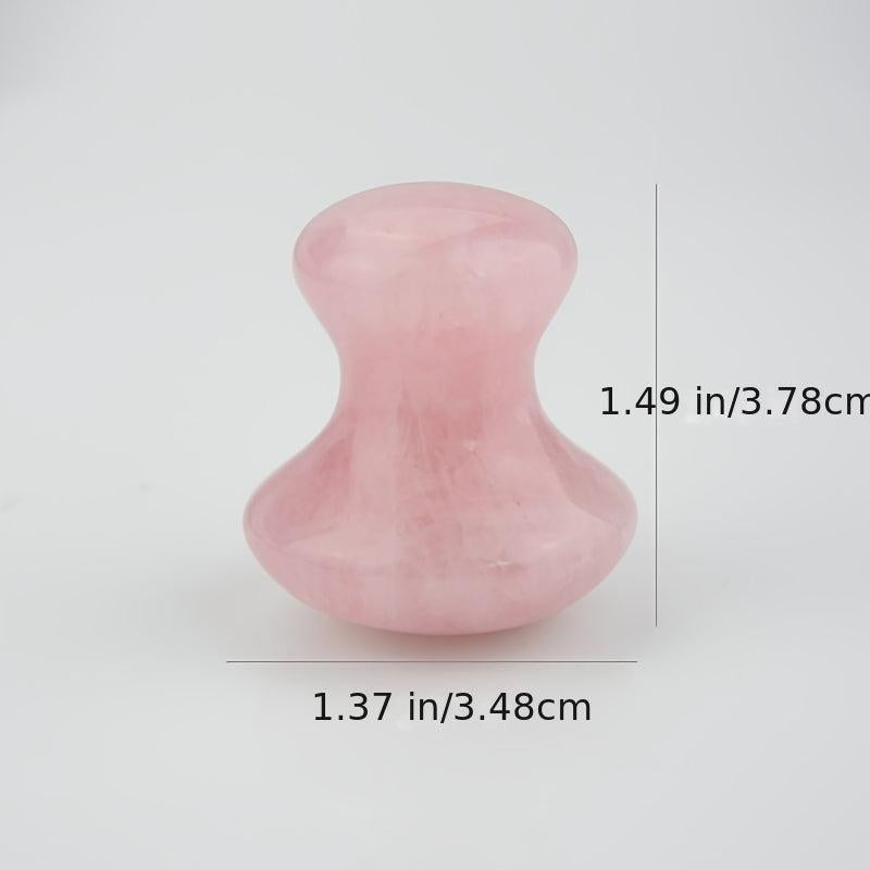 Rose Quartz & Green Aventurine Gua Sha Massage Tool