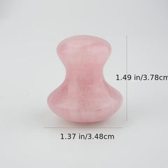 Rose Quartz & Green Aventurine Gua Sha Massage Tool