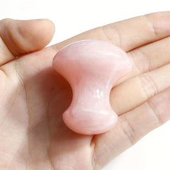Rose Quartz & Green Aventurine Gua Sha Massage Tool
