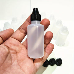 10pcs Clear 25ml Squeezable Eye Drop Bottle for Tattoo Medicine and Ink