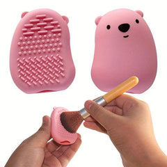 Silicone Makeup Brush Dust-proof Case - Dual Use