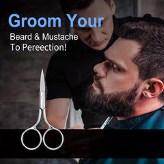 Small Eyebrow Scissors Stainless Steel Fine Tip Nose Hair Scissors