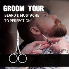 Small Eyebrow Scissors Stainless Steel Fine Tip Nose Hair Scissors