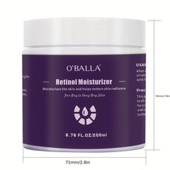 Retinol Moisturizer 200ml Aging-Resisting Facial Cream