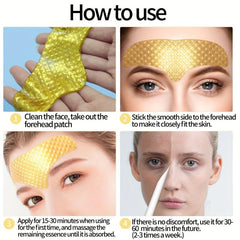 Collagen Wrinkle Resisting Forehead Mask Gel Patch