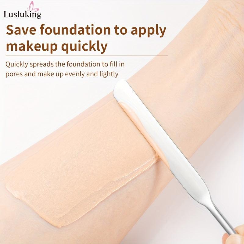 Stainless Steel Nail Palette Stick Makeup Mixing Stick