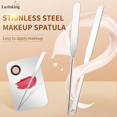 Stainless Steel Nail Palette Stick Makeup Mixing Stick