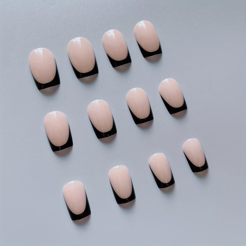 24 pcs Square Acrylic Nails Set for Women - Long Lasting & Stylish