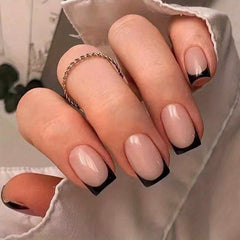 24 pcs Square Acrylic Nails Set for Women - Long Lasting & Stylish
