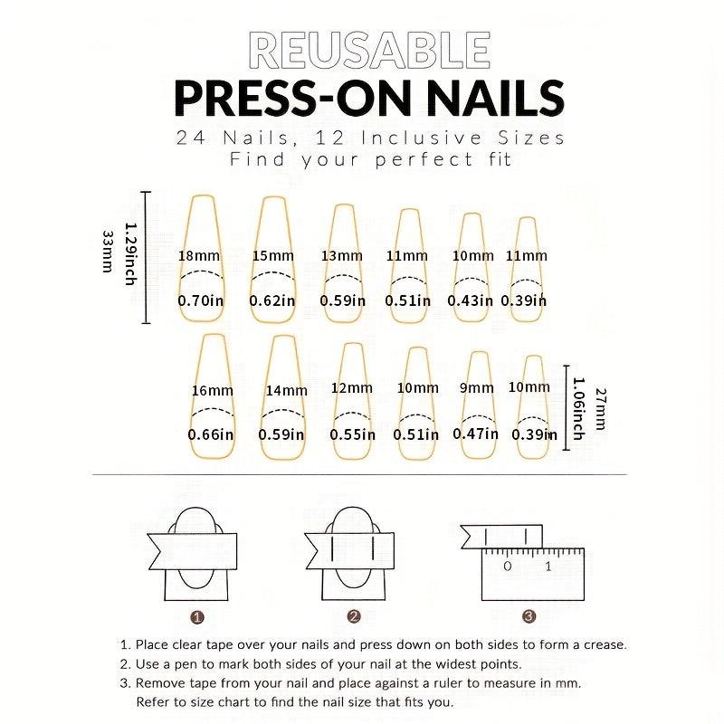 Purple Gradient Press On Nails with Sequins Full Cover Ombre