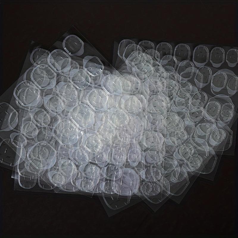 240pcs Waterproof Double Sided Adhesive Nail Tabs - Easy Apply