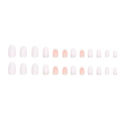 Glittery Full Cover Stick On Acrylic Nails for Women