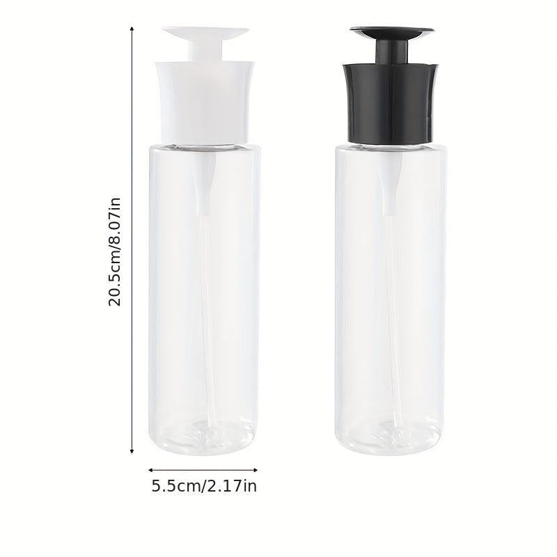 Refillable Airless Pump Jars for Cosmetics - Travel-Sized Convenience