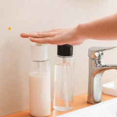 Refillable Airless Pump Jars for Cosmetics - Travel-Sized Convenience