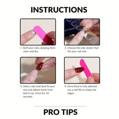 24pcs Nude French Tip Press On Nails for Women, Full Cover Oval False Nails