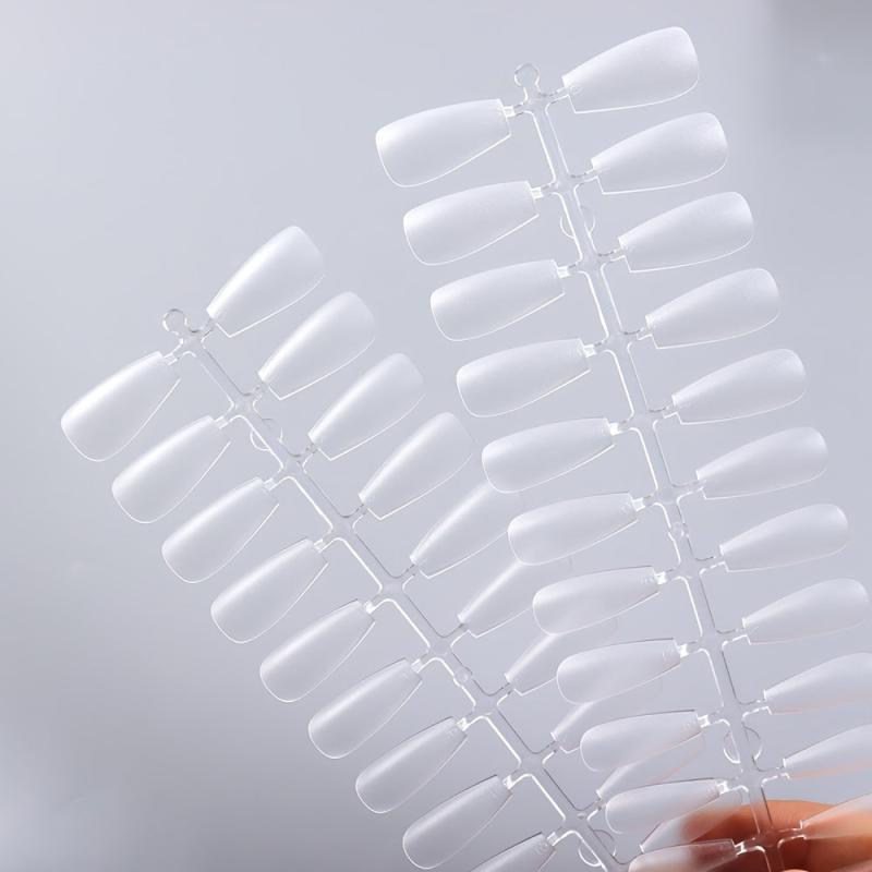 240 pcs Square Press On Nails Full Cover Short False Nails for Nail Extension