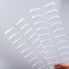 240 pcs Square Press On Nails Full Cover Short False Nails for Nail Extension