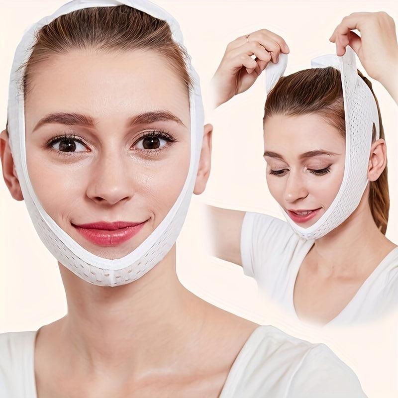 V Line Chin Lift Belt Double Chin Reducer And Chin Care Mask
