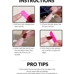 24pcs French Tip Press On Nails with Rhinestone Long Coffin False Nails