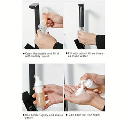 Foam Bottle With Pump 30ml 50ml 100ml Empty Dispenser