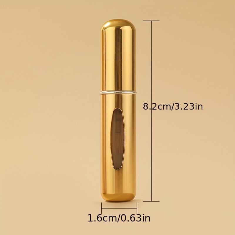 5pcs Portable Perfume Atomizer Bottles Travel Refillable Fine Mist Spray