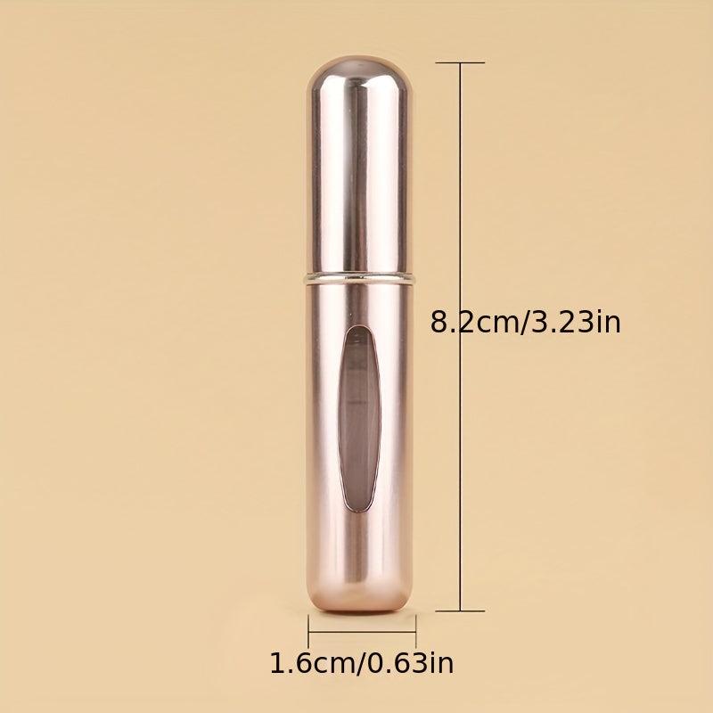 5pcs Portable Perfume Atomizer Bottles Travel Refillable Fine Mist Spray