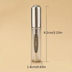 5pcs Portable Perfume Atomizer Bottles Travel Refillable Fine Mist Spray