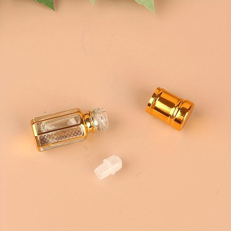4pcs Refillable Roller Bottles for Perfume Essential Oils