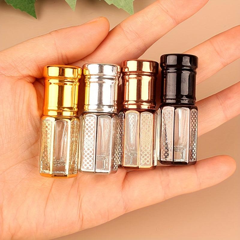 4pcs Refillable Roller Bottles for Perfume Essential Oils