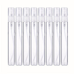 Mini Clear Spray Bottle 8pcs 10ml Glass Spray Bottle Empty Fine Mist